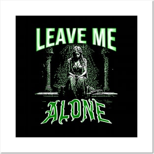 leave me alone metal version Posters and Art